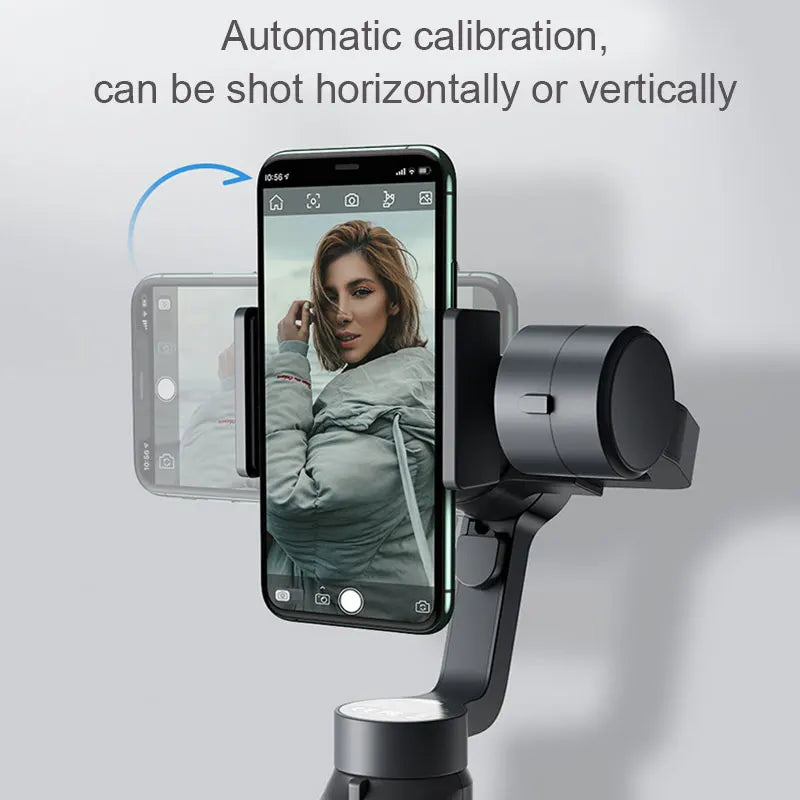 Smart Phone Foldable Three-Axis Gimbal Handheld Stabilizer For Mobile phones