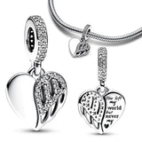 Pandora Love You Mom Double Heart