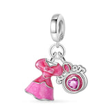 Pandora Girl's Heart Pendant Beads