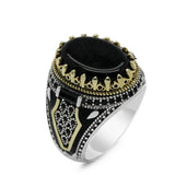 Designer Retro Handmade Turkish Signet Ring