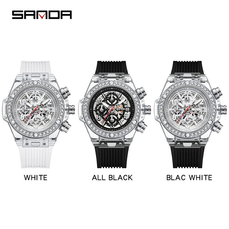 Luxury Water Diamond Watch