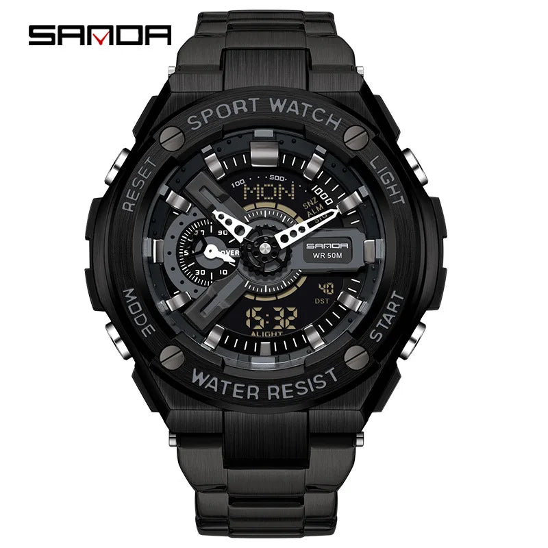 Multi functional Waterproof Watch