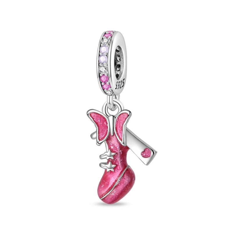 Pandora Girl's Heart Pendant Beads