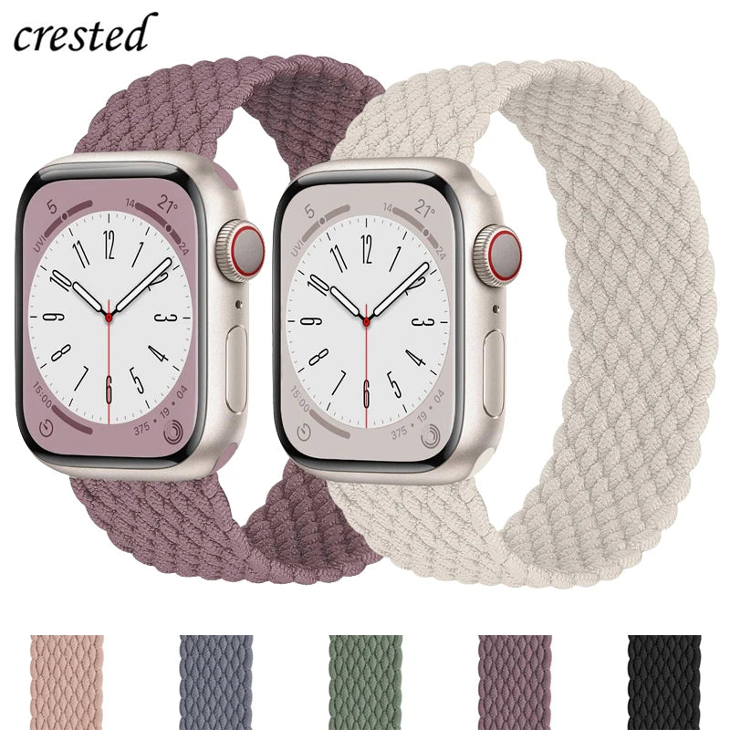 Braided Strap For Apple Watch