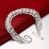 Noble 925 Solid Chain Bracelet