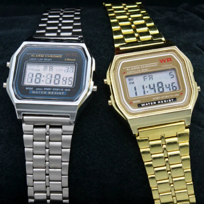 Waterproof Digital Stainless Watches