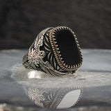 Designer Retro Handmade Turkish Signet Ring