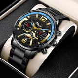 Luxury Gold Stainless Wristwatch