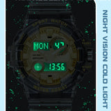 Transparent Dual Display watch