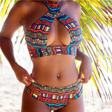 Retro African Style Bikinis Sets