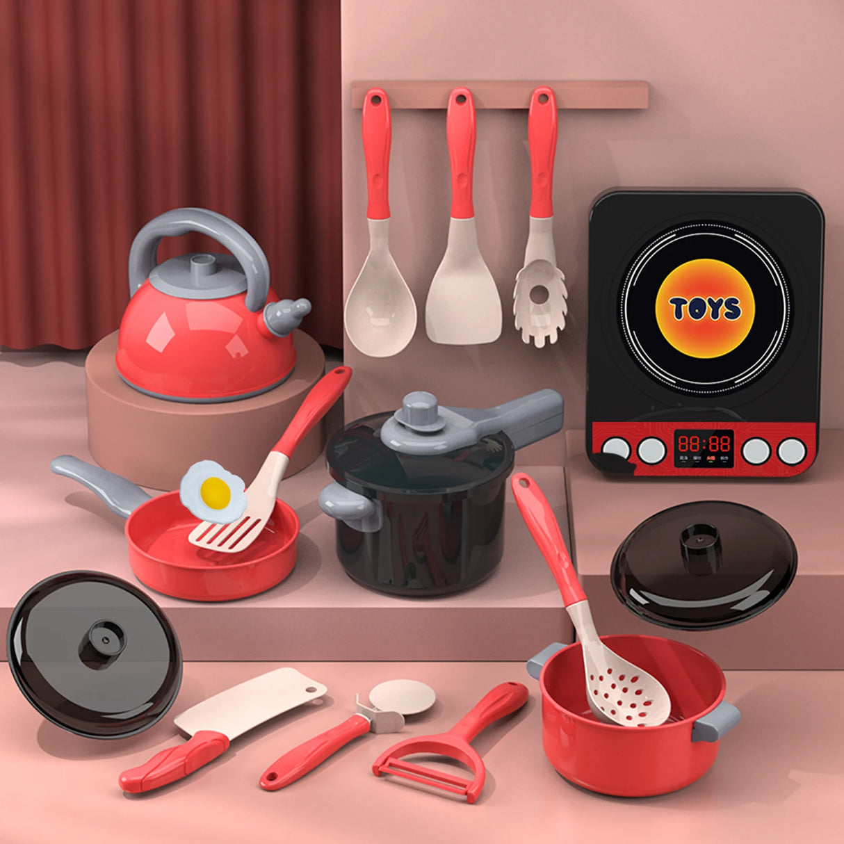 Children's Simulated Kitchenware Cooking Pressure