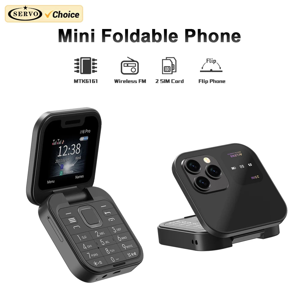 New Mini Flip Mobile Phone